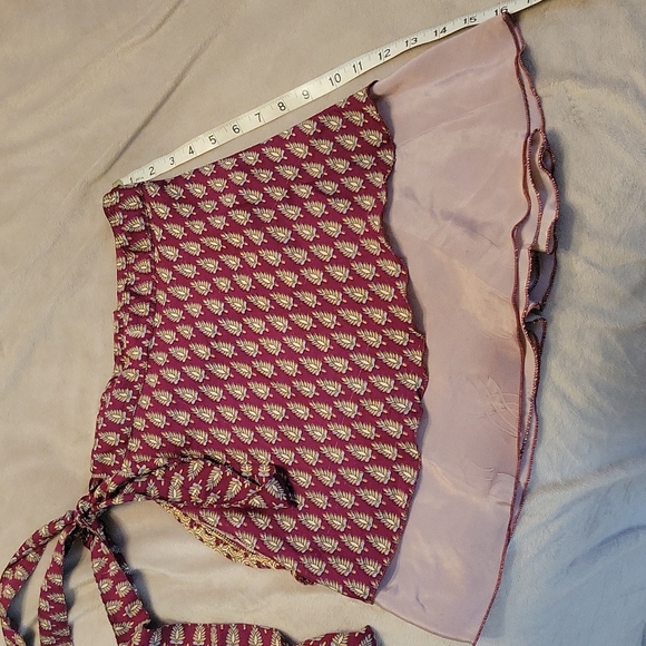 Mini wrap skirt - Picture 2 of 4